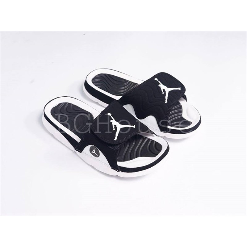 Dép Jordan 4 (WHT/Đen LG WHT) - BGHouse