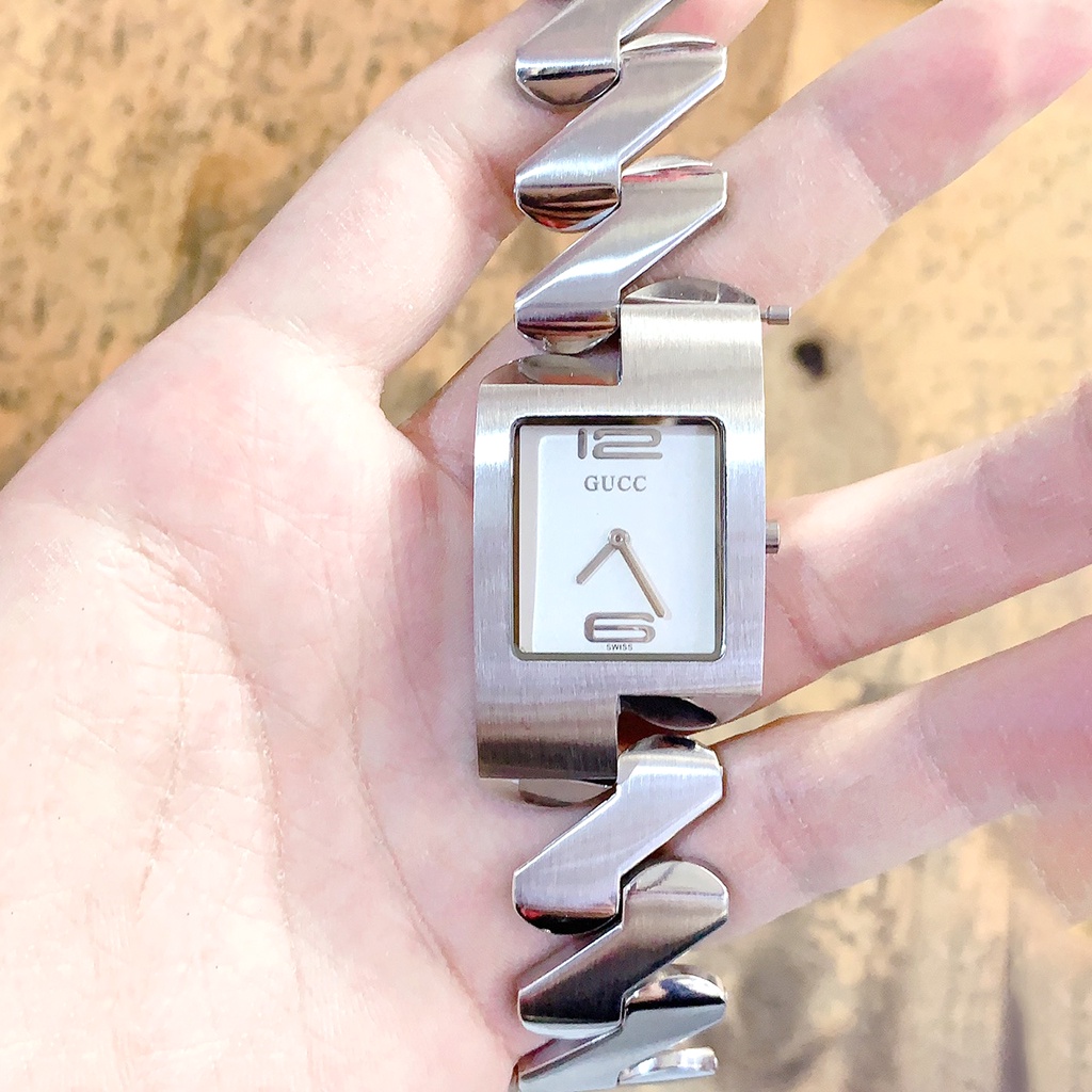 Đồng hồ nam nữ Gucci inox mặt chữ Z thiết kế tinh tế sang trọng mới nhất - bảo hành 12 tháng