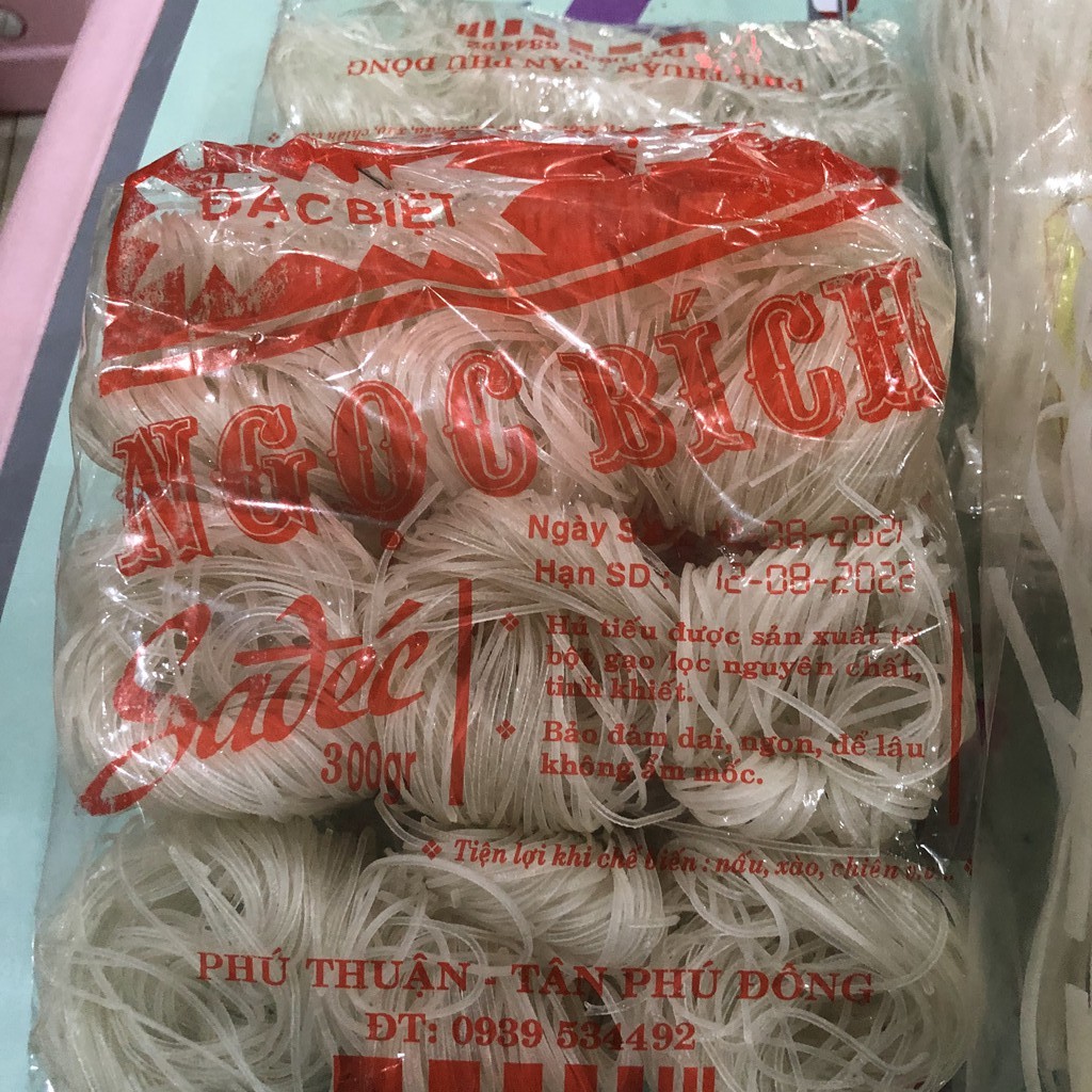 COMBO 1KG hủ tiếu khô+ phở khô sadec