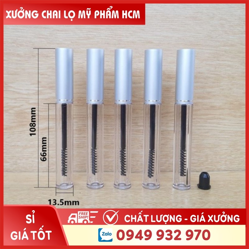 Vỏ Đựng Mascara Rỗng ️ Vỏ Mascara Dầu Dừa 5ML Dùng Chuốt Mi, Tiện Lợi Sang Chiết Du Lịch