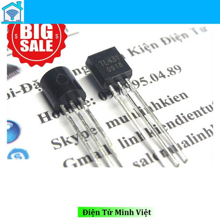 Ic Số TL431 TO92