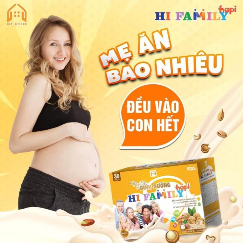 Ngũ Cốc Lợi Sữa HI FAMILY - Dành Cho Mẹ Bầu và Sau Sinh,Giúp Lợi Sữa,Bé Tăng Cân