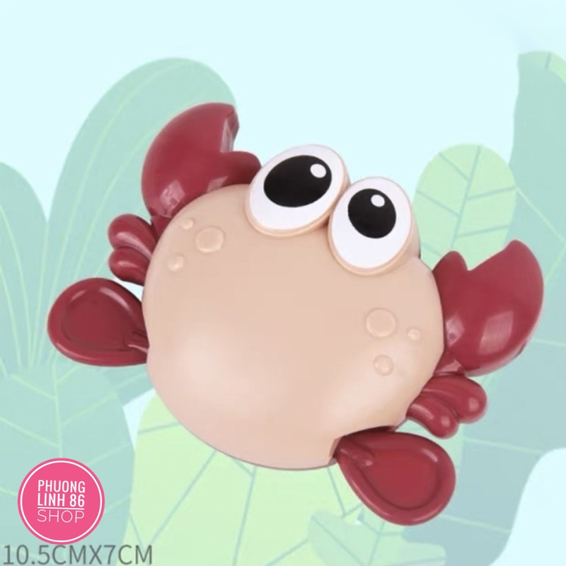Đồ chơi vặn cót cua bơi phòng tắm thả bồn tắm siêu ngộ nghĩnh cho bé shop phương linh 86 D3