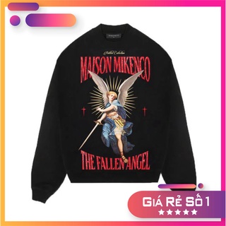 Áo nỉ mikenco thiên thần fallen angel 5d, áo thun mikenko local unisex rẻ nhất shopeee