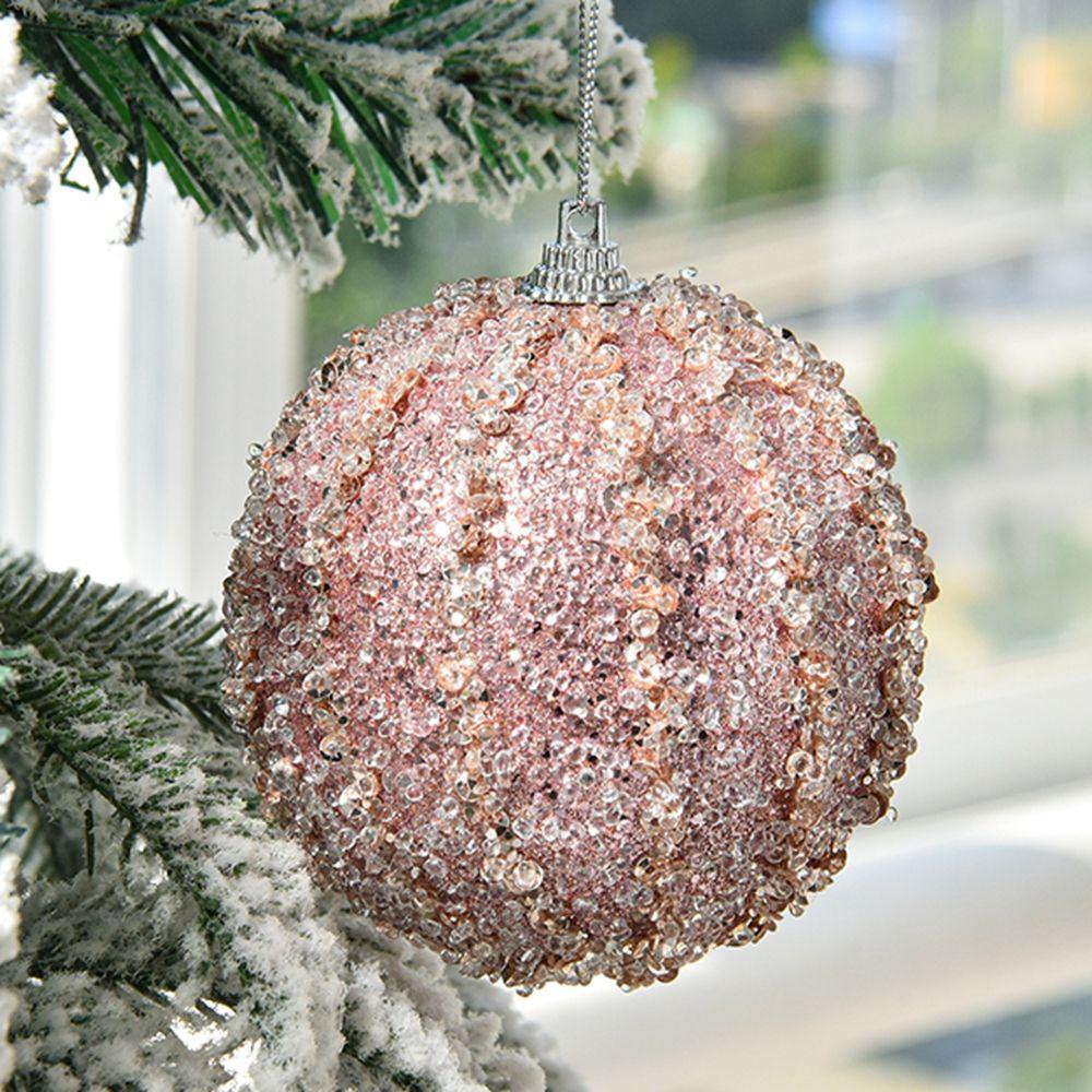 YIYU Quả Cầu Nhiều Màu 8cm Trang Trí Cửa Sổ / Nhà Dịp Giáng Sinh
