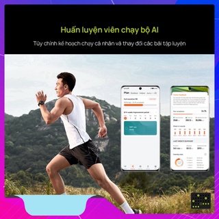 Đồng Hồ thông thái HUAWEI WATCH GT Runner | lịch trình đi bộ Khoa Học (khuyến mãi bùng nổ)