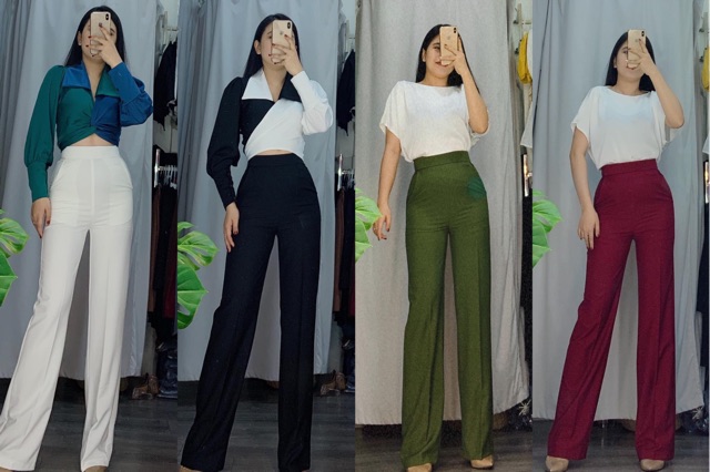 [MAY THEO SỐ ĐO] quần ống suông vừa, khoá sau, có túi | BigBuy360 - bigbuy360.vn