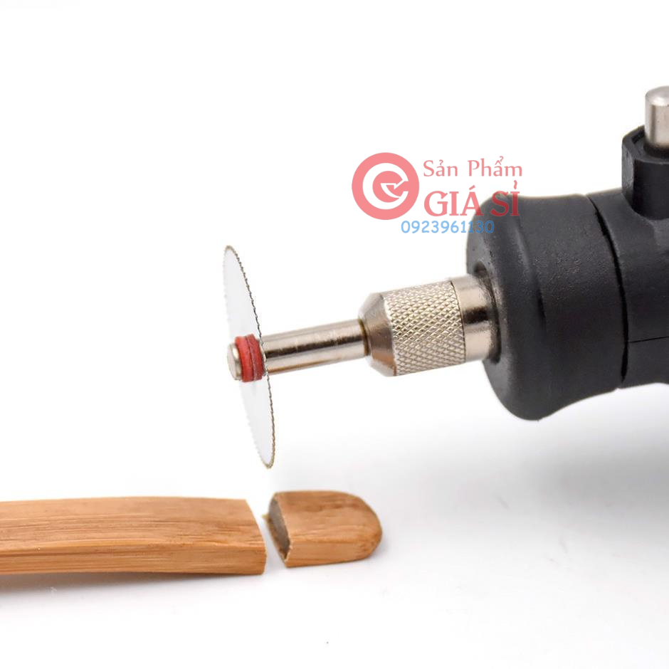 Bộ đĩa 10 cắt kim cương cương 2 đĩa cắt răng gỗ và 3 đá mài - hộp dụng cụ cắt mài 16 chi tiết dùng cho m ❤️freeship❤️