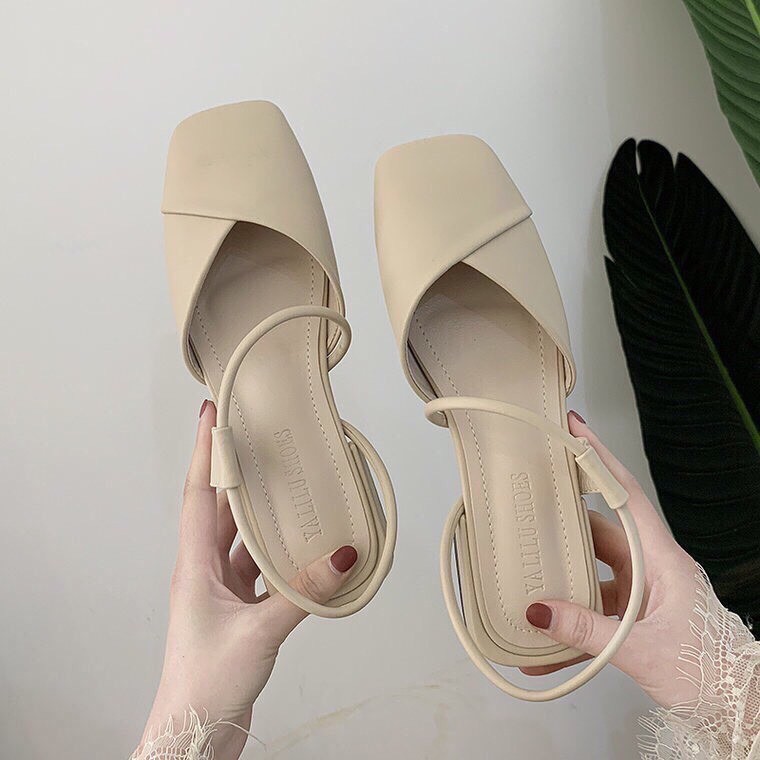Giày đế cói đi 2 kiểu siêu nhẹ hàng QC