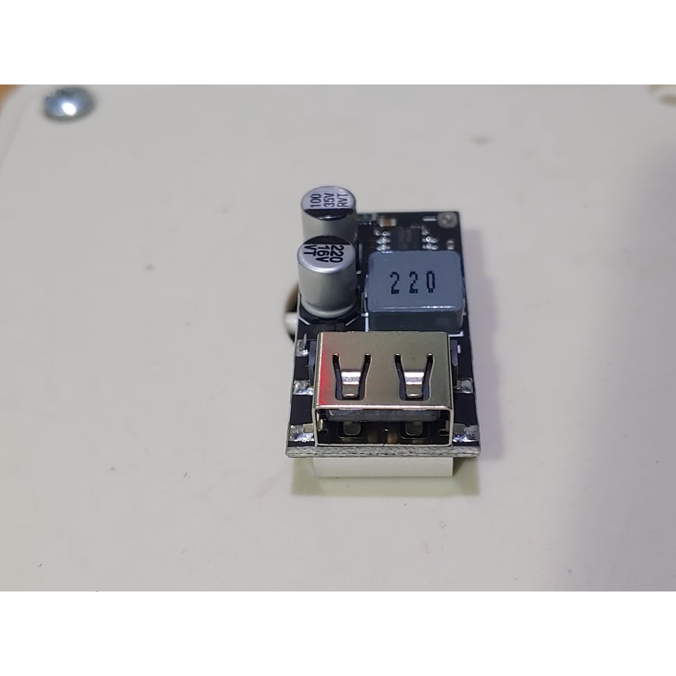 Mạch sạc nhanh gắn xe máy QC3.0 24w 1 cổng 48W 2 cổng sạc nhanh, Mạch hạ áp sạc nhanh, mạch sạc sử dụng acquy 6-32v