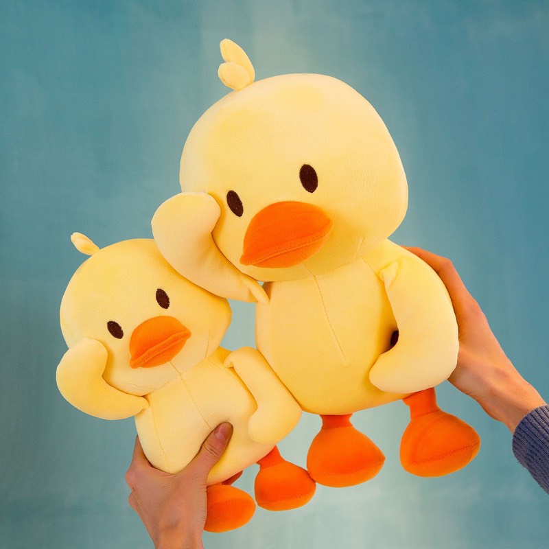 Gấu Bông Vịt Vàng Nhồi Bông Cute Cao Cấp Mềm Mịn Dễ Thương
