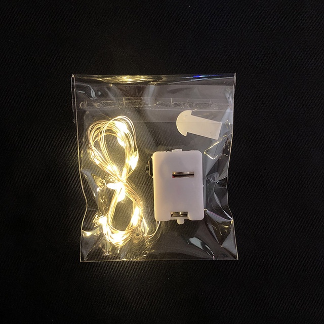 Dây đèn led đom đóm có sẵn pin , đèn led trang trí decor giá rẻ