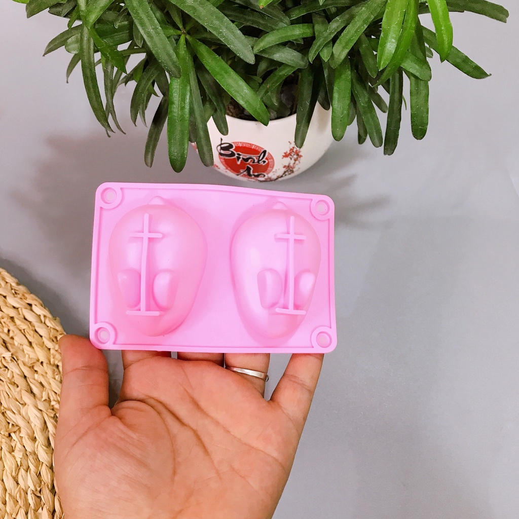 Khuôn bánh Mousse Khuôn socola hình Thỏ