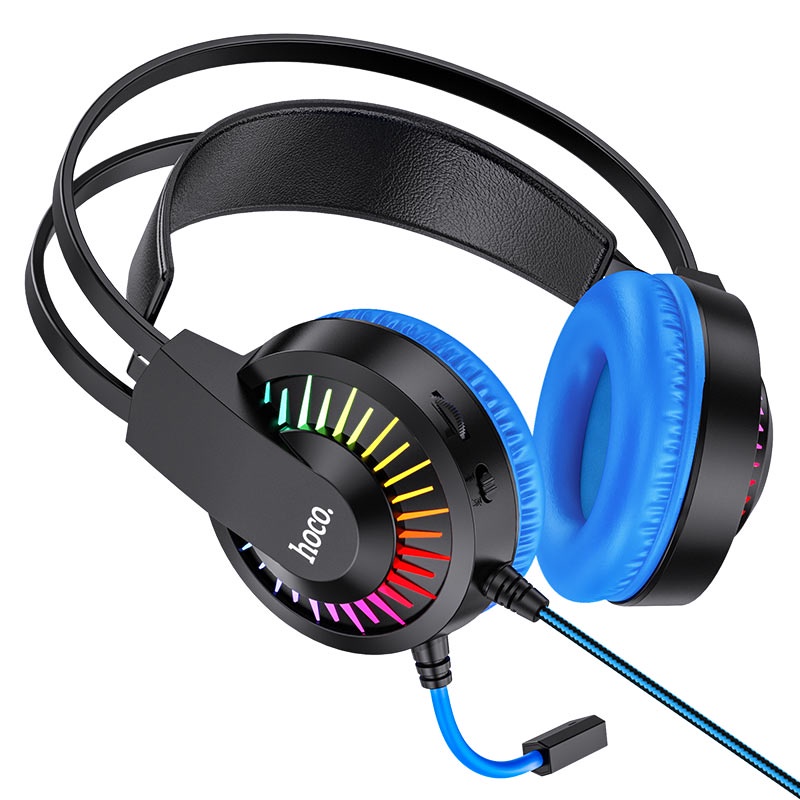 ☑️CHÍNH HÃNG☑️ Tai nghe chụp tai gaming Hoco W105, tai nghe headphone kết nối PC, điện thoại, kèm mic tiện lợi