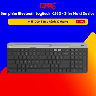 Bàn phím không dây Wireles, Bluetooth Logitech K580 - Màu đen