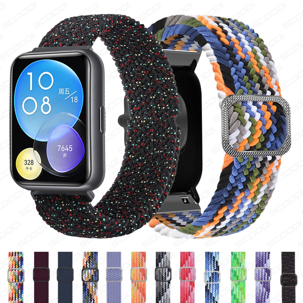 Dây Đeo Nylon Thay Thế Cho Đồng Hồ Thông Minh Huawei Watch Fit 2
