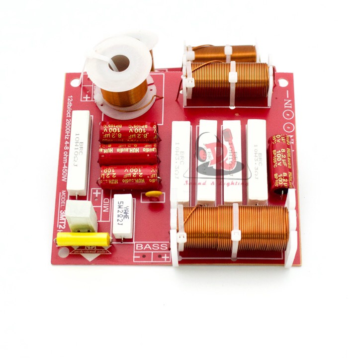 Mạch phân tần loa 3 way bass 30, 40, 1 bass, 1 mid, 1 treble, mạch 3 đường tiếng