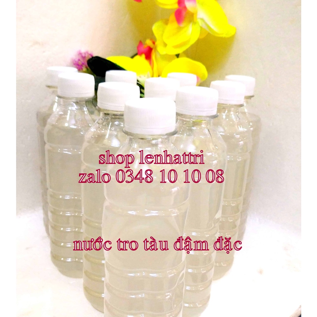 Nước tro tàu làm bánh làm mì sợi sương sáo 450ml