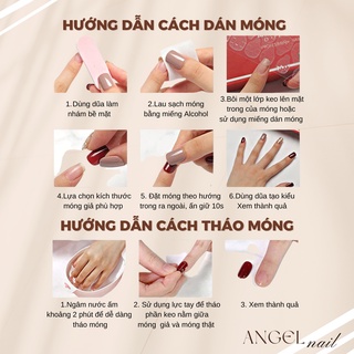 [Hàng mới về]Bộ 24 móng giả form ngắn siêu cưng
