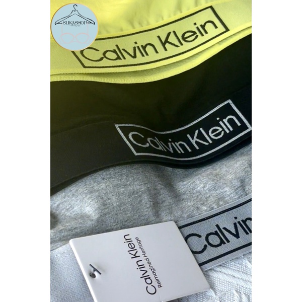 Set Bra Calvin Klein chất cotton Đi Biển,Yoga, Gym, thể thao năng động - CK8