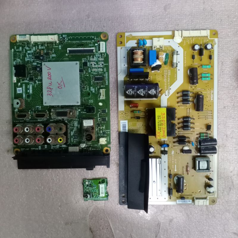 Bo mạch tivi Toshiba 32PU200V,bo xử lý, khiển, nguồn, mắt nhận