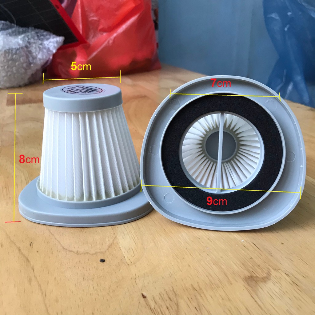 Cốc Lọc Hepa Thay Thế Cho Máy Hút Bụi cầm tay Deerma Dx118C / Dx128C / Dx115c