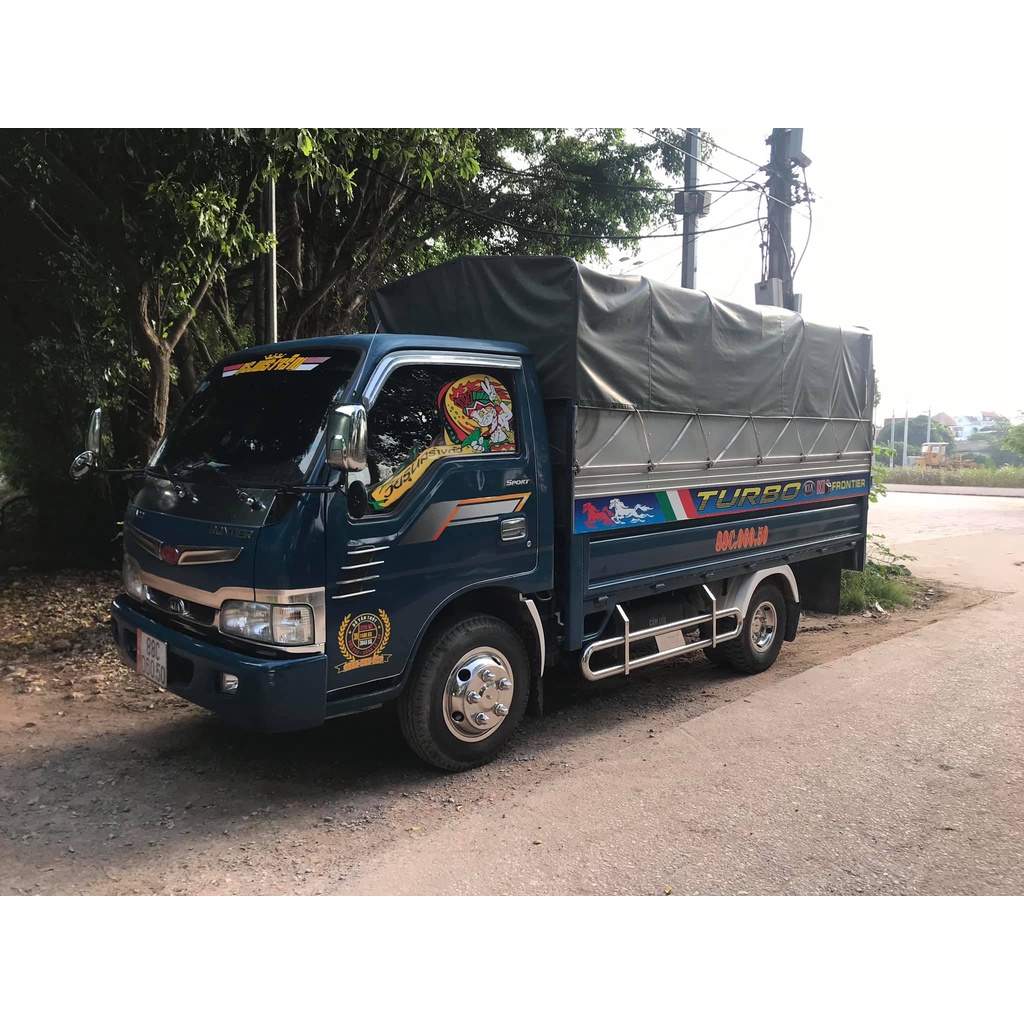 BỘ ỐP TAY MỞ CỬA XE TẢI KIA K2700 K3000 K165S K140 K125 MẠ XI INOX