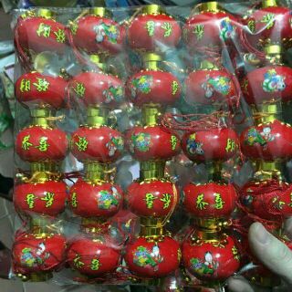 Quả cầu treo cành đào