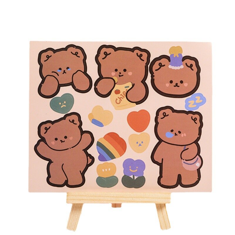 Miếng dán trang trí sổ tay / nhật ký / album ảnh / điện thoại nhiều kiểu tùy chọn đáng yêu DIY