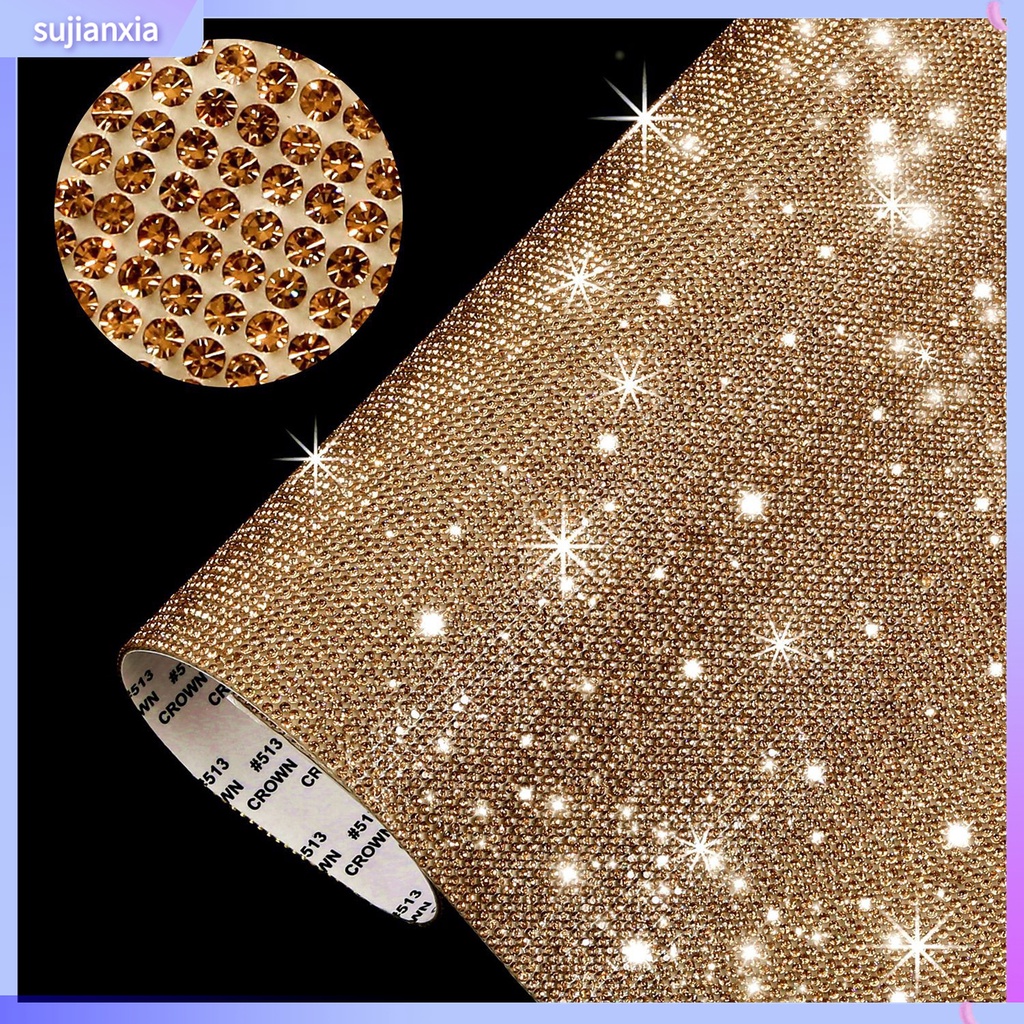 Miếng Dán Trang Trí Xe Hơi / Ván Trượt Đính Đá Lấp Lánh