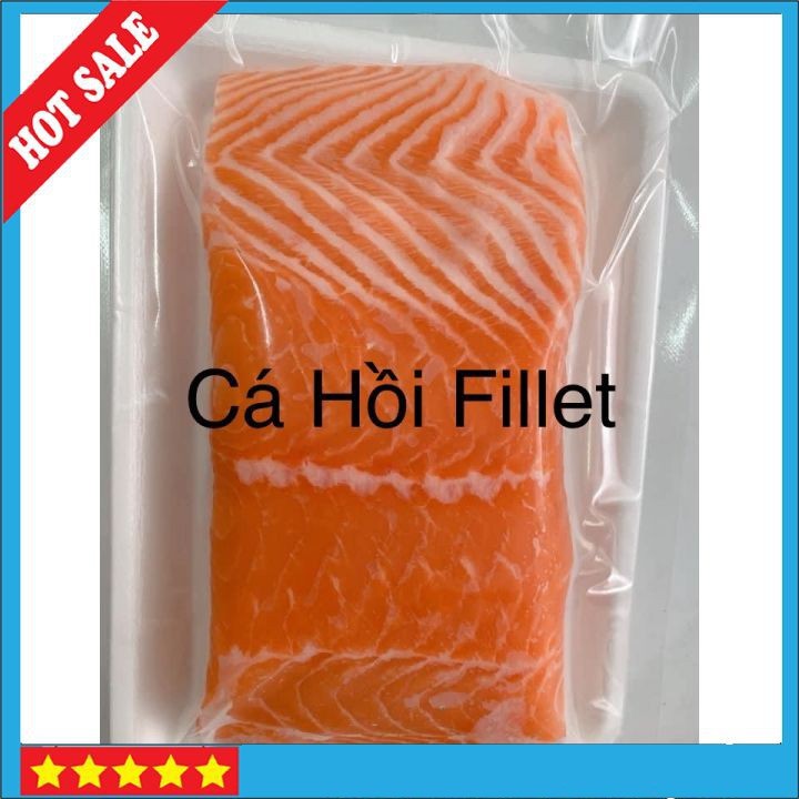 [HỎA TỐC - HCM ] Cá Hồi Fillet Còn Da 500gr