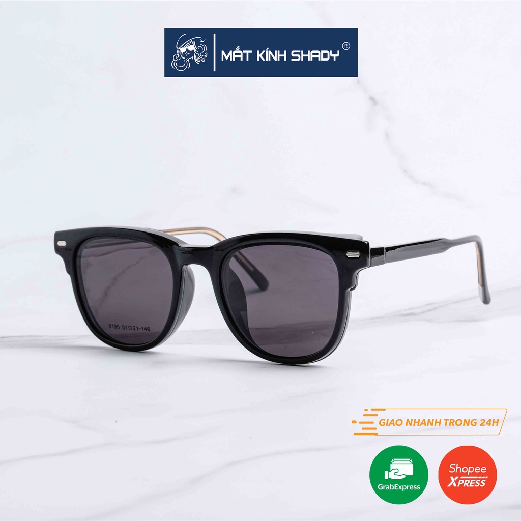 Gọng Kính Cận Nhựa Shady Unisex G2326 (Nhiều Màu)