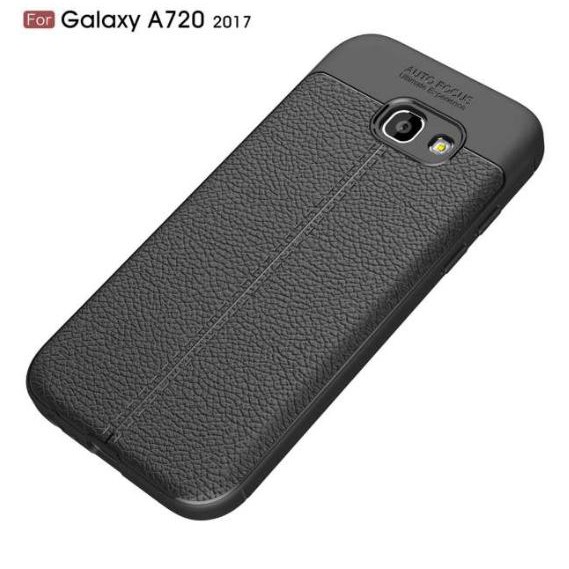 Ốp Lưng Dẻo Đen Chống sốc Autofocus Galaxy A7 2017