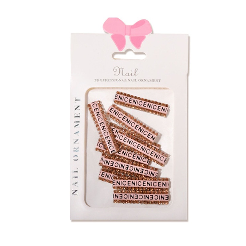 Miếng Dán Trang Trí Móng Tay Đính Đá Thời Trang