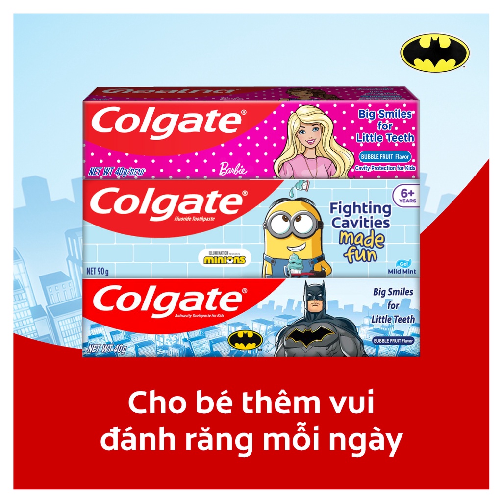 Kem đánh răng Colgate Batman 40g dành cho bé