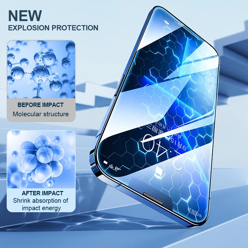 Kính Cường Lực Toàn Màn Hình Cho iPhone 14 13 12 11 Pro Max 14 Plus 13 Mini X XR XS Max 6 6S 7 8 Plus SE 2020 2022