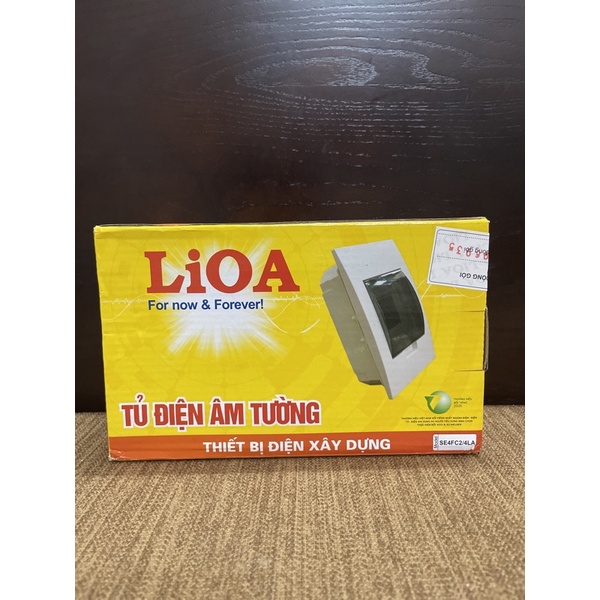 Tủ Điện Âm Tường LiOA - Hộp Chứa Aptomat Cầu Dao Bằng Nhựa - Tủ Chứa Át