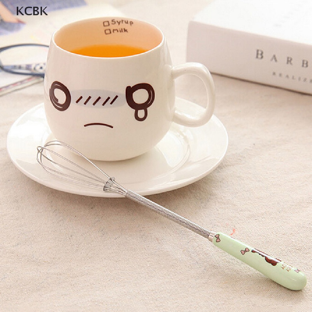 Cây Đánh Trứng Tay Cầm Bằng Thép Không Gỉ Mới