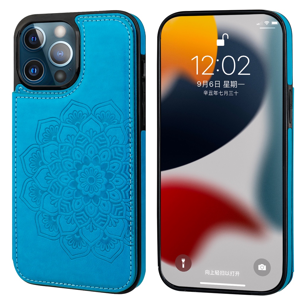 Ốp Điện Thoại Dạng Ví Cho iphone 13 13Promax 12 / 11 / xs / xsmax / xr / 7 / 8 plus