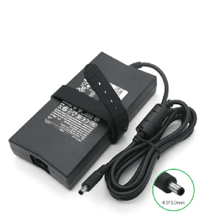 [Mã ELMS5 giảm 7% đơn 300k] Sạc laptop Dell 19.5V-6.7A Chân nhỏ SLIM (130W) - Adapter kèm dây nguồn XỊN - hàng new 100%