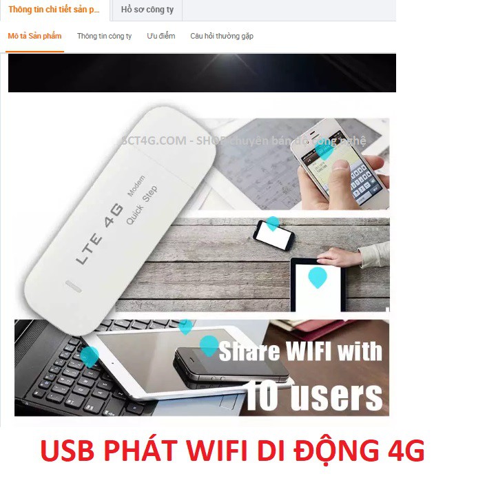 [CỰC HOT 2021] USB PHÁT WIFI DOGLE 4G SIÊU TIỆN ÍCH | BigBuy360 - bigbuy360.vn