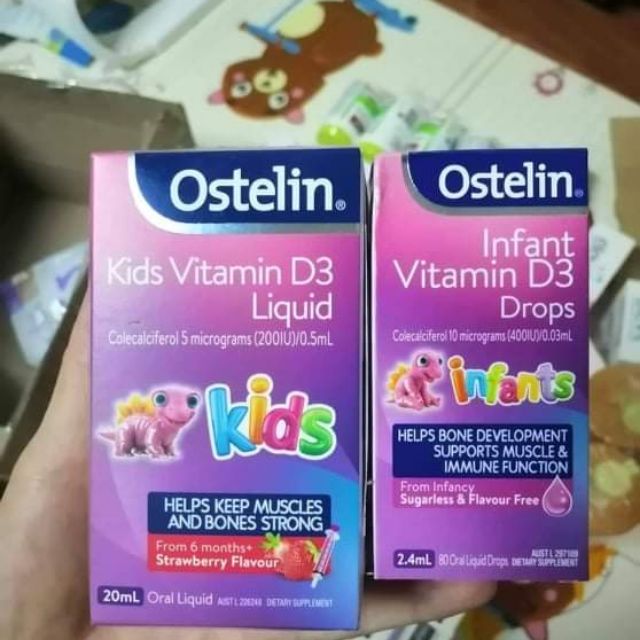 Vitamin d3 cho bé từ 0-3 tuổi