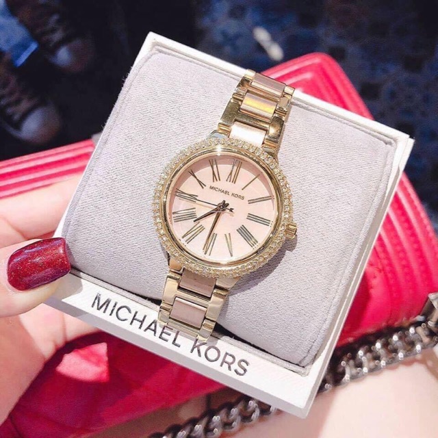 Đồng Hồ Nữ Michael Kors Taryn Two Tone Women's Watch MK3858 FullBox