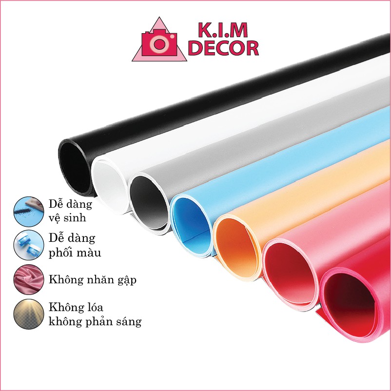 Phông nền chụp ảnh nhựa pvc phụ kiện đồ decor chụp ảnh sản phẩm trang trí background đèn livestream giá rẻ 2K08