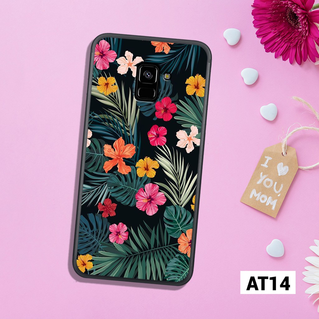 Ốp lưng Samsung A6 2018 - A6 Plus - A8 2018 - A8 Plus in hình họa tiết hoa
