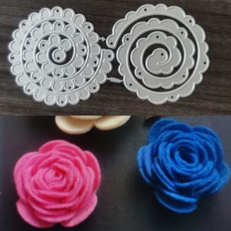 Khuôn Cắt Giấy Kim Loại Hình Hoa Xinh Xắn