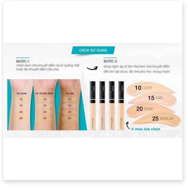 [Mã giảm giá] [CÓ SẴN] Kem Che Khuyết Điểm Đa Năng Maybelline Fit Me Concealer