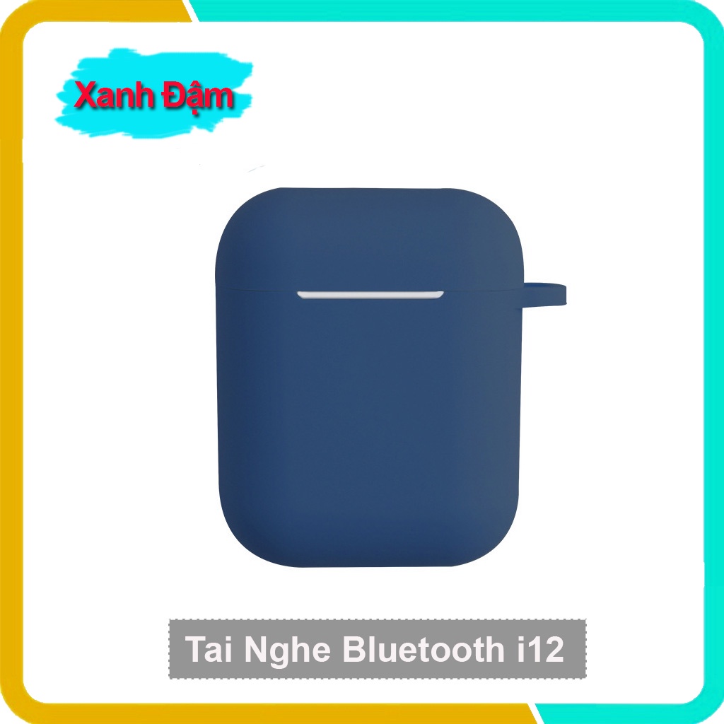 Vỏ bảo vệ tai nghe bluetooth i12 - Case cao cấp chống va đập, - Nhiều Mẫu lựa chọn