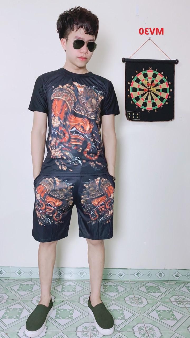 Bộ thun nam mùa hè - Chất liệu thun lạnh co dãn 4 chiều siêu thoáng mát - BN251 | BigBuy360 - bigbuy360.vn