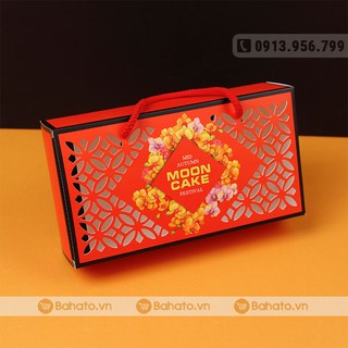Hộp trung thu 2 bánh 150g - 250g phong lan (10 cái)